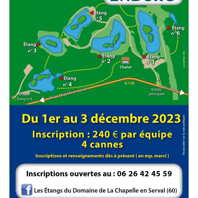 LES ÉTANGS DU DOMAINE ENDURO PÊCHE À CARPE JOUR ET NUIT