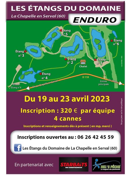 Enduro Carpe du 19 au 23 avril 2023