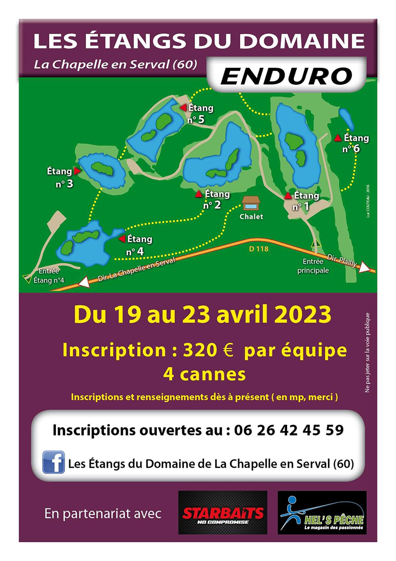 Enduro Carpe du 19 au 23 avril 2023