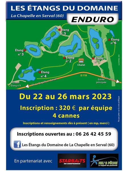 Enduro Carpe du 22 au 26 mars 2023