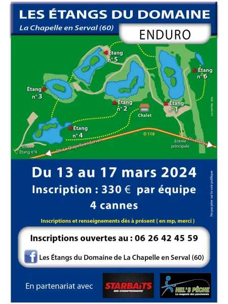 Enduro Carpe du 13 au 17 mars 2024