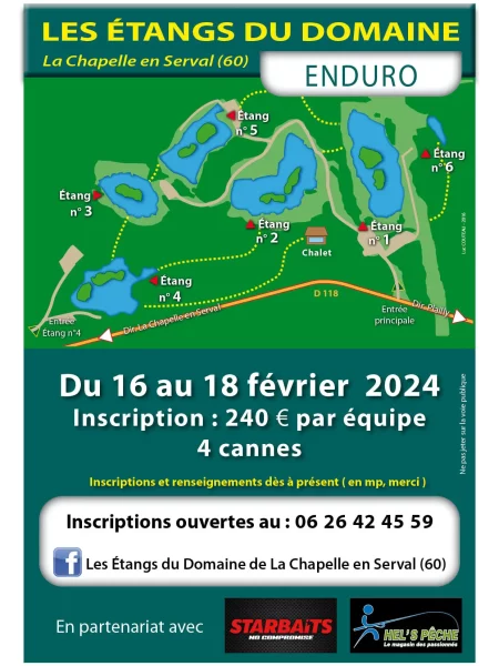 Enduro Carpe du 16 au 18 février 2024