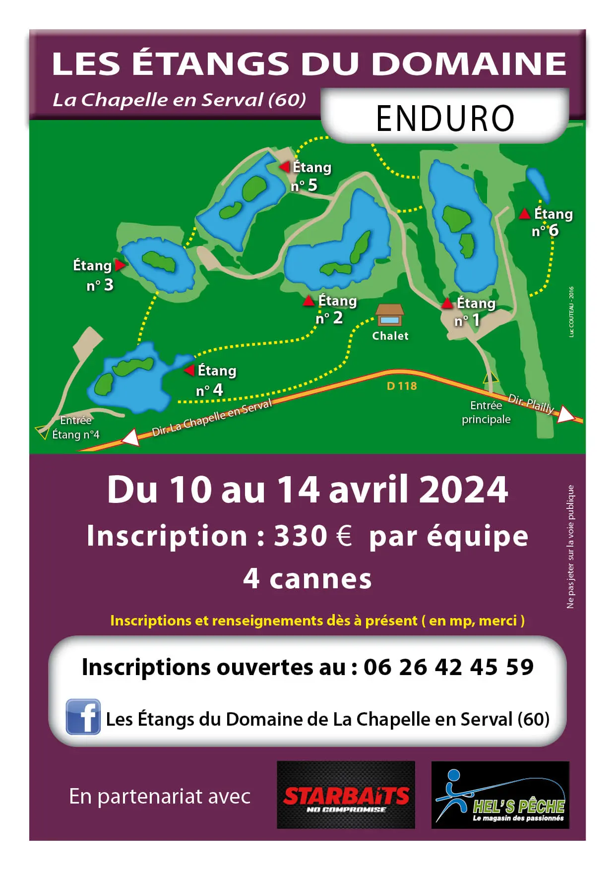 Enduro Carpe du 10 au 14 avril 2024