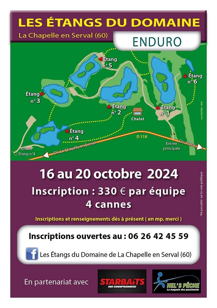 Enduro Carpe du 16 au 20 octobre 2024
